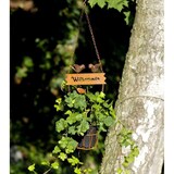 thumbnail of Hänger 18338 Pflanzhänger Blumenampel mit Vögel "Willkommen" 70 cm