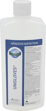 thumbnail of UNIGLOVES Händedesinfektion - 12 x 500 ml - Handdesinfektion