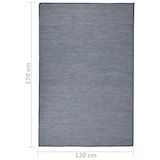 thumbnail of vidaXL Outdoor-Teppich Flachgewebe 120x170 cm Blau
