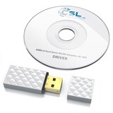 thumbnail of CSL AC450 WLAN Dual Band Stick | 433 MBit/s | 2,4 GHz / 5 GHz | bis zu 433 MBit/s/WLAN-Standards 802.11ac