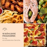 thumbnail of Vigor Air Heißluftfritteuse 1800 W 30 Liter 18 Programme Weiß