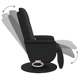 thumbnail of vidaXL Schwenkbarer Massagesessel Schwarz 71 x 90 x 105 cm Kunstleder