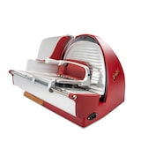 thumbnail of Berkel Home Line 250 Plus rot MATT mit handgefertigtem Einlegebrett aus Fassholz