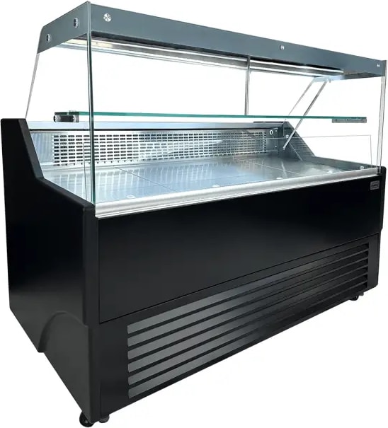 Combisteel Kühlvitrine Wesley 1.5 mit Snack-Etage und 130 Liter
