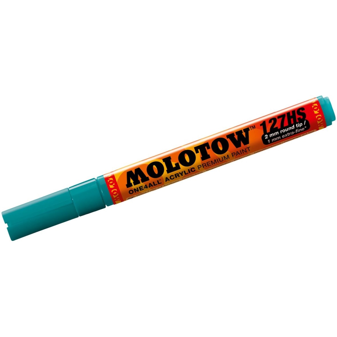 Permanentmarker One4All 127 HS nachfüllbar 2mm lagunenblau Packung mit 6 Stück