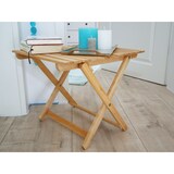 thumbnail of Tisch Buche hell klappbar Beistelltisch, Gartentisch 10-350 N