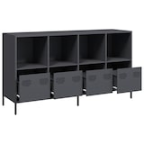 thumbnail of vidaXL Sideboard Anthrazit 135x39x73,5 cm Kaltgewalzter Stahl