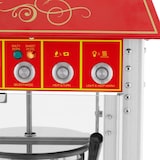 thumbnail of Royal Catering - Royal Catering Machine à pop-corn avec chariot 1500 W design rétro 195/235 °C 2 températures pour pop-corn sucré et salé Rouge
