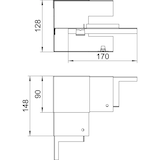 thumbnail of OBO Bettermann Inneneck GS-SI90130RW 6277340