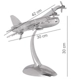 thumbnail of Design Deko Flugzeug Propeller aus Aluminium Farbe