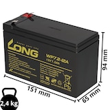 thumbnail of Ersatzakku für AEG Protect C 6000 / C 10000