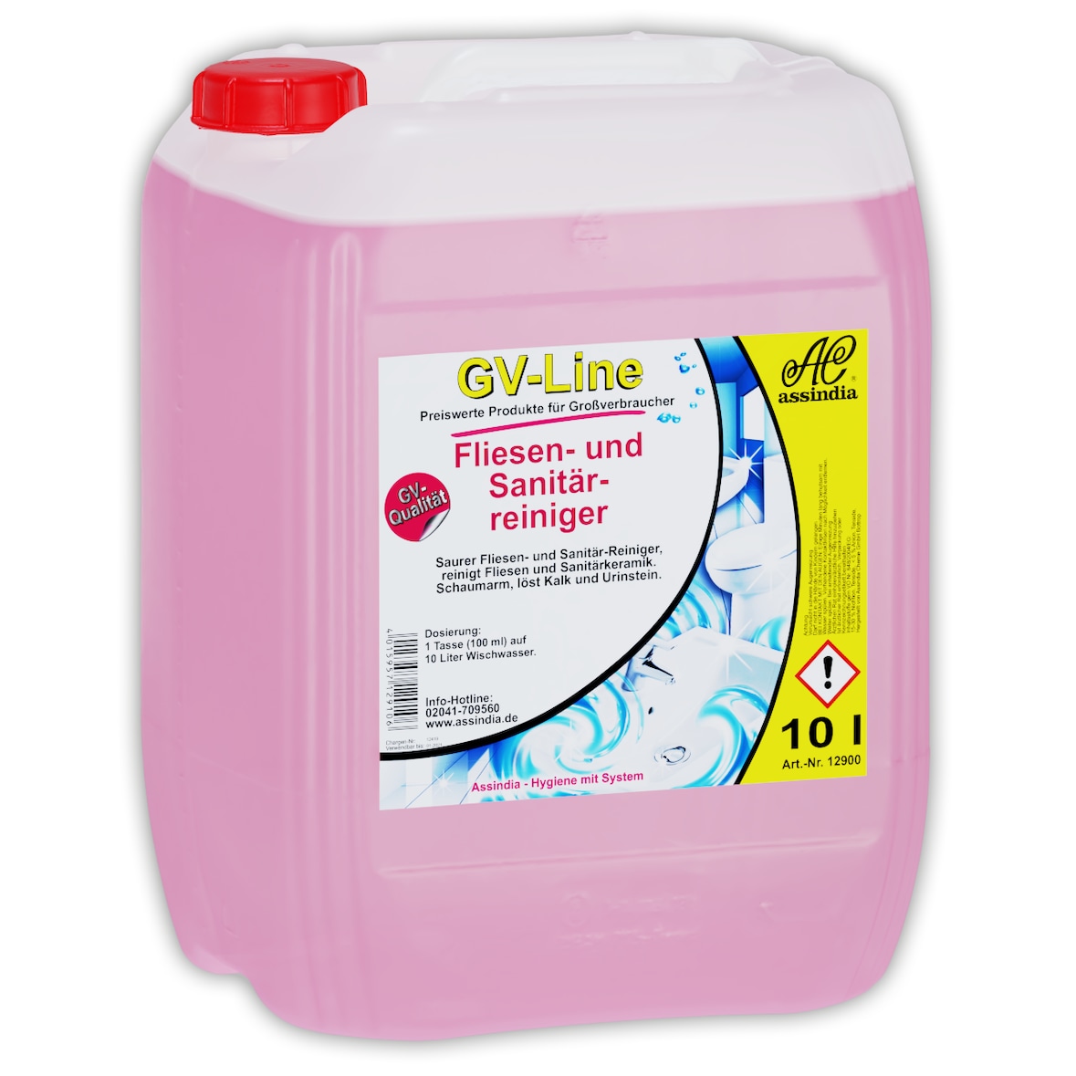 Assindia Sanitär-Reiniger GV-Line 10l