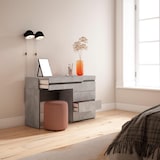 thumbnail of Tocador, 127x35x75 cm, Con cajón, Cómoda, Cajonera, Cemento _454_5