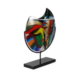 thumbnail of Vase Lune Eva 33X37 cm -  Multicolore Rond Verre Table Passion 33.00x7.00 cm