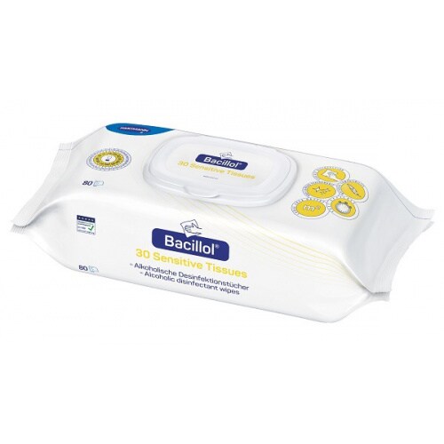 Bode Bacillol®30 Sensitive Tissues, 80 Tücher im Flowpack