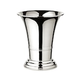 thumbnail of Vase Tromba  (Höhe 15 cm, Ø 14 cm), silberfarben,  schwerversilbert