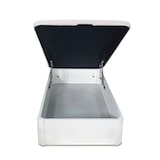 thumbnail of Canapé abatible madera TUKMA HÉRCULES 105X180 cm. Blanco - Esquinas reforzadas con 30 cm. de altura - Tapa blanca