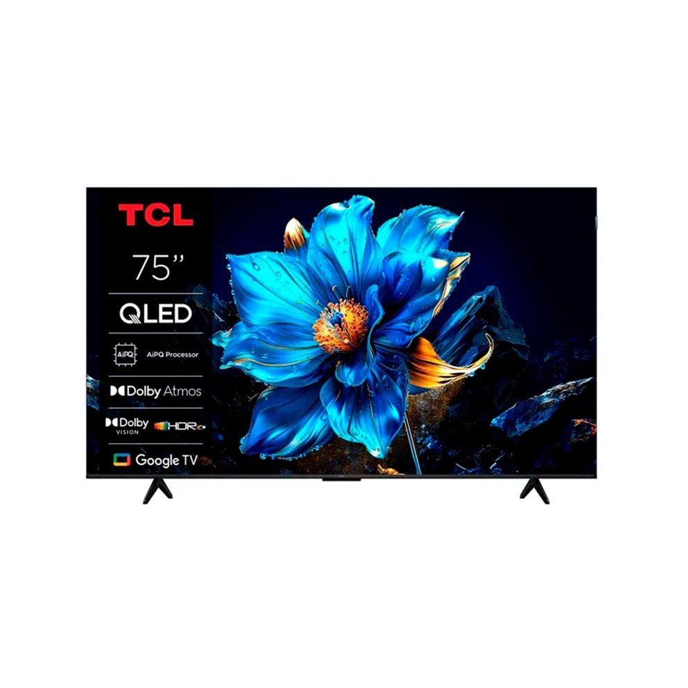 TCL Qled 75" 4K UHD Google Tv 3Hdmi 2Usb