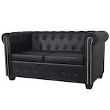 thumbnail of vidaXL Chesterfield Sofa 2-Sitzer und 3-Sitzer Kunstleder Schwarz