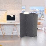 thumbnail of Akoestische scheidingswand / verplaatsbare wand FLEXMIUT EL 160602,5 PET grijs hjh OFFICE