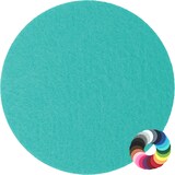thumbnail of BIASTO - Premium Filz Untersetzer - rund 10cm - Farbe: türkis (HF019). Design Glas-Untersetzer für Getränke, Tisch, Bar, Tasse, Vase