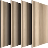thumbnail of tectake Panneaux acoustiques SONIC WALL aspect bois - Lot de 4 Chêne clair
