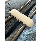 thumbnail of Dmora Letto pieghevole Venera, Brandina con rete 15 doghe, Materasso incluso, Lettino salvaspazio, 80x190h39 cm, Cover protettiva inclusa