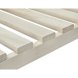 thumbnail of Niederflurbett metallfrei 90x200 Futon metallfreier Lattenrost, Fichte unbehandelt V-60.97-09 mit Matratze