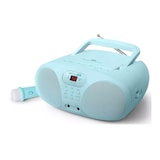 thumbnail of MUSE radio portable lecteur cd bleu. MD203KB