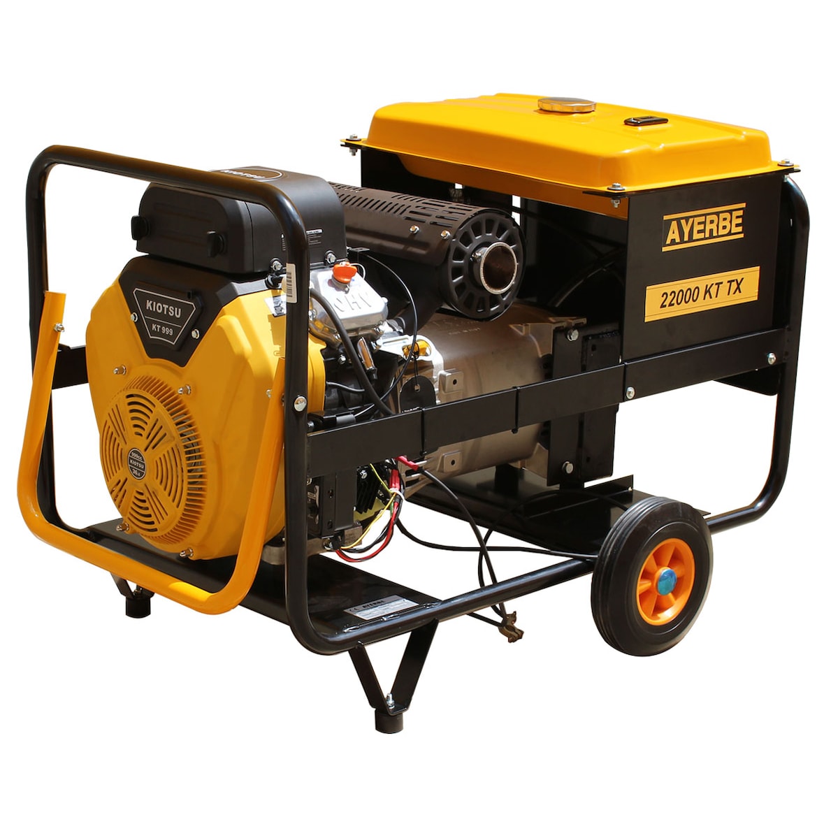 Gerador 22000 TX E Gasolina Trifásico 400/230 V com Motor KIOTSU 999 cc AVR com Arranque Elétrico