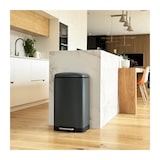 thumbnail of Kitchen Move Edelstahl-Mülleimer mit Pedal GREENWICH grau 40L Edelstahl Grau