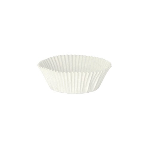 200 Backförmchen Ø 5 cm · 2,5 cm weiss
