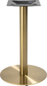 thumbnail of Tischbein aus rostfreiem Stahl Sutton gold - Oviala