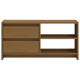 thumbnail of vidaXL TV-Schrank Honigbraun 80x31x39 cm Massivholz Kiefer