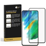 thumbnail of 2x 9H Hartglas für Samsung Galaxy S21 FE FULL COVER Panzerfolie Displayschutz KLAR SW Panzerglas Schutzglas Schutzfolie