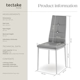 thumbnail of tectake Set di sedie per sala da pranzo Julien - 402546