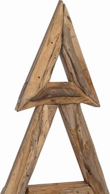 thumbnail of vidaXL Weihnachtsbaum mit Ständer Braun 150 cm Massivholz Teak