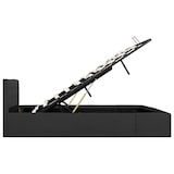 thumbnail of vidaXL Stauraumbett Hydraulisch Dunkelgrau Stoff 180×200 cm