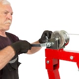 thumbnail of EBERTH Pick Up Kran mit 900 kg Traglast, Seilwinde, 360° Drehkranz, klappbar, stabiler Standfuß, Lasthaken & 1750 mm Hubhöhe