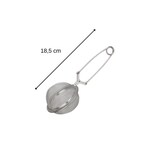 thumbnail of Boule à thé type pince à thé en inox 18,5 cm Fackelmann