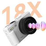 thumbnail of Appareil Photo Numérique 75MP 5K Avec Zoom 18X Et Écran Inclinable WiFi Noir YONIS