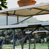 thumbnail of Outsunny Set da Pic Nic Pieghevole con Tavolo e 2 Panche Bianco Grigio