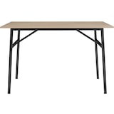 thumbnail of tectake Table de salle à manger industrielle Swansea 120x75x76cm - Bois clair industriel, Chêne Sonoma - 404335