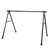 thumbnail of Support de selle de vélo HWC-K39, support de vélo étrier de suspension, métal revêtu par poudre 114x170x114cm extensible ~ noir