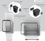 thumbnail of Keden Systema Recyclingbehälter 30L in Weiß
