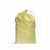 thumbnail of 25x Schwerlastsack Gewebesack Hochwassersack Getreidesack Lagersack PP mit rotem Streifen mit Band 500 x 800 mm 30kg gelb