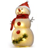 thumbnail of Dekorativer LED Schneemann 34 cm Innenbereich batteriebetrieben