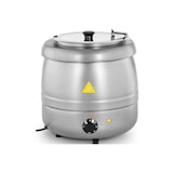 thumbnail of Royal Catering - Soepketel - 10 L - stal - gecoat met zilver