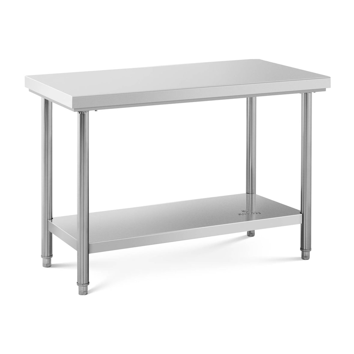 Royal Catering Edelstahl-Arbeitstisch - ECO - 120 x 60 cm - 400 kg -