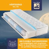 thumbnail of Federkernmatratze BeCo Diamant Plus 26 cm Höhe Gelschaum Topper fest integriert kein Verrutschen - Härtegrad: H3 (80 kg - 120 kg), Größe: 160 x 200 cm